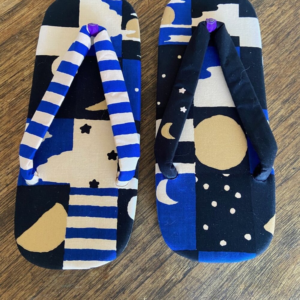 SOUSOU Japanese Cotton Zori Sandals